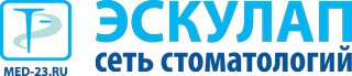 Логотип «Стоматология Эскулап на Уральской»