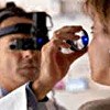 Reverse ophthalmoscopy